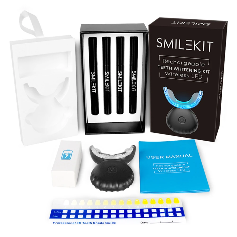 Teeth Whitening Levels - Kit pemutih gigi Mini 16 LED
