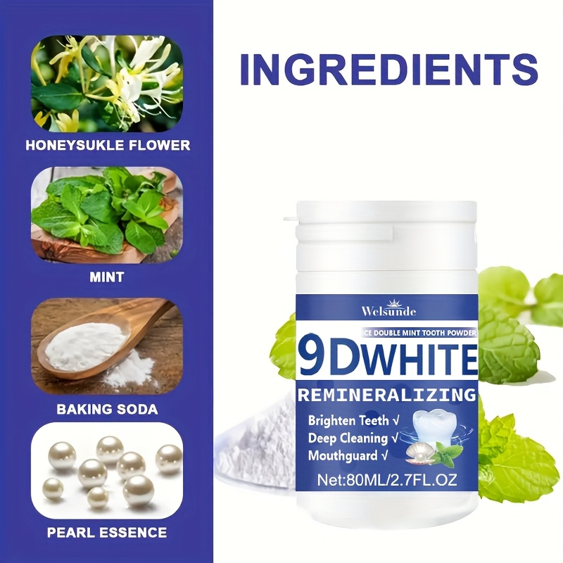 Bubuk Gigi Hidroksiapatit Remi - Teeth Whitening Levels ulasan dan harga
