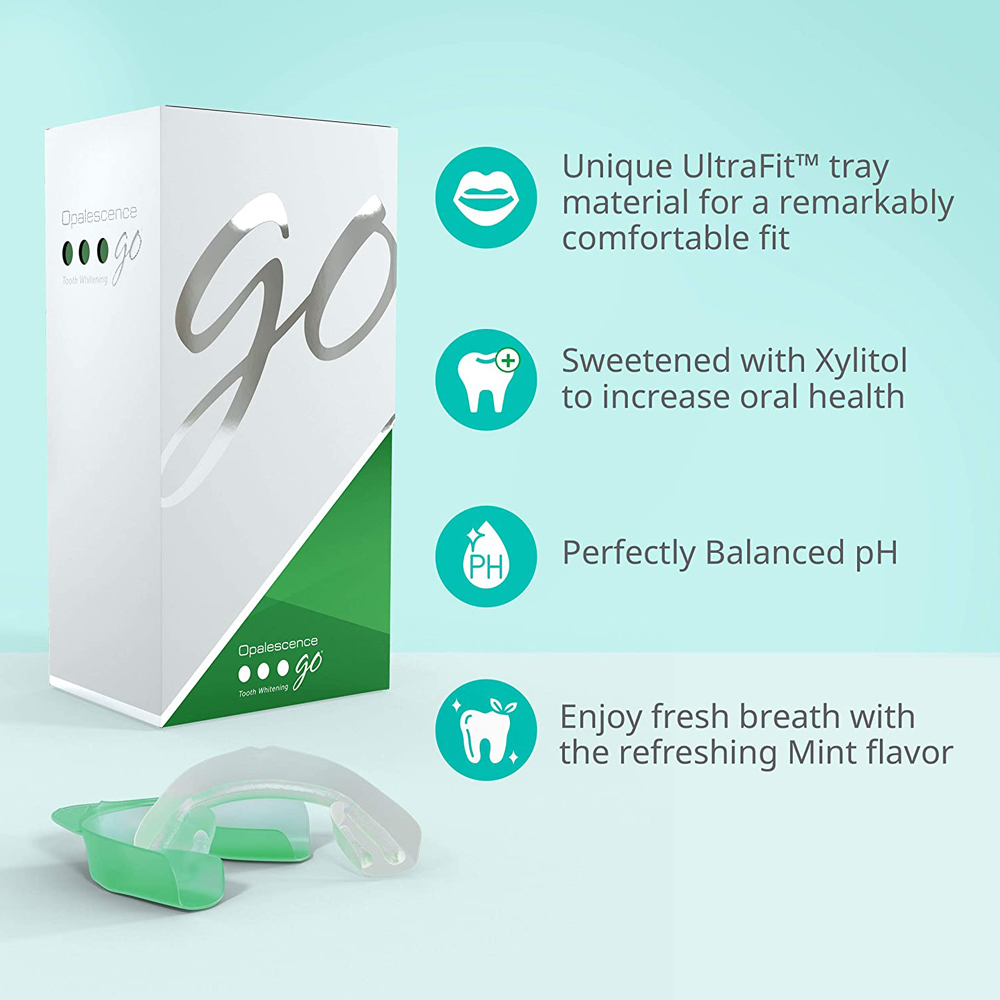 Hidrogen peroksida untuk pemut - Teeth Whitening Opalescence Go ulasan dan harga