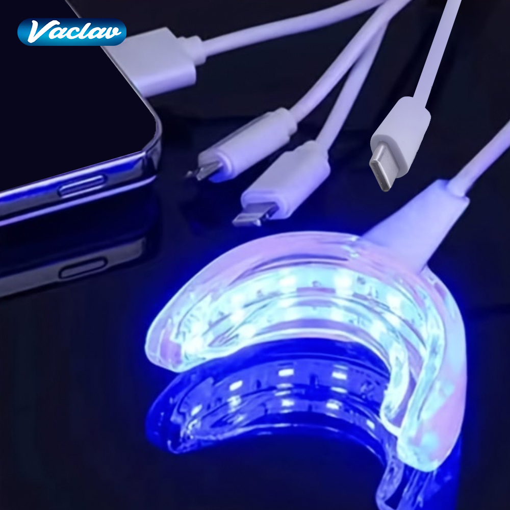 Kit Pemutih Gigi Vaclav 16 LED - Teeth Whitening Laser ulasan dan harga