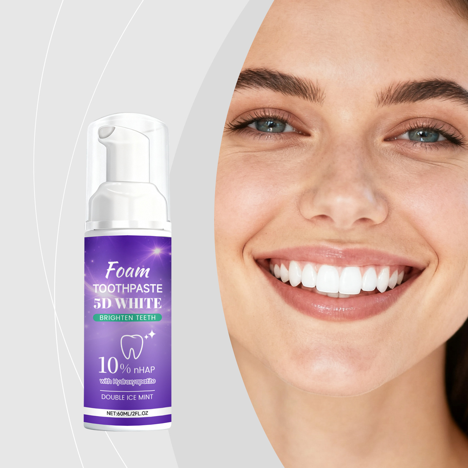 Pasta Gigi Busa Pemutih Gigi 5 - Teeth Whitening Foam Toothpaste ulasan dan harga