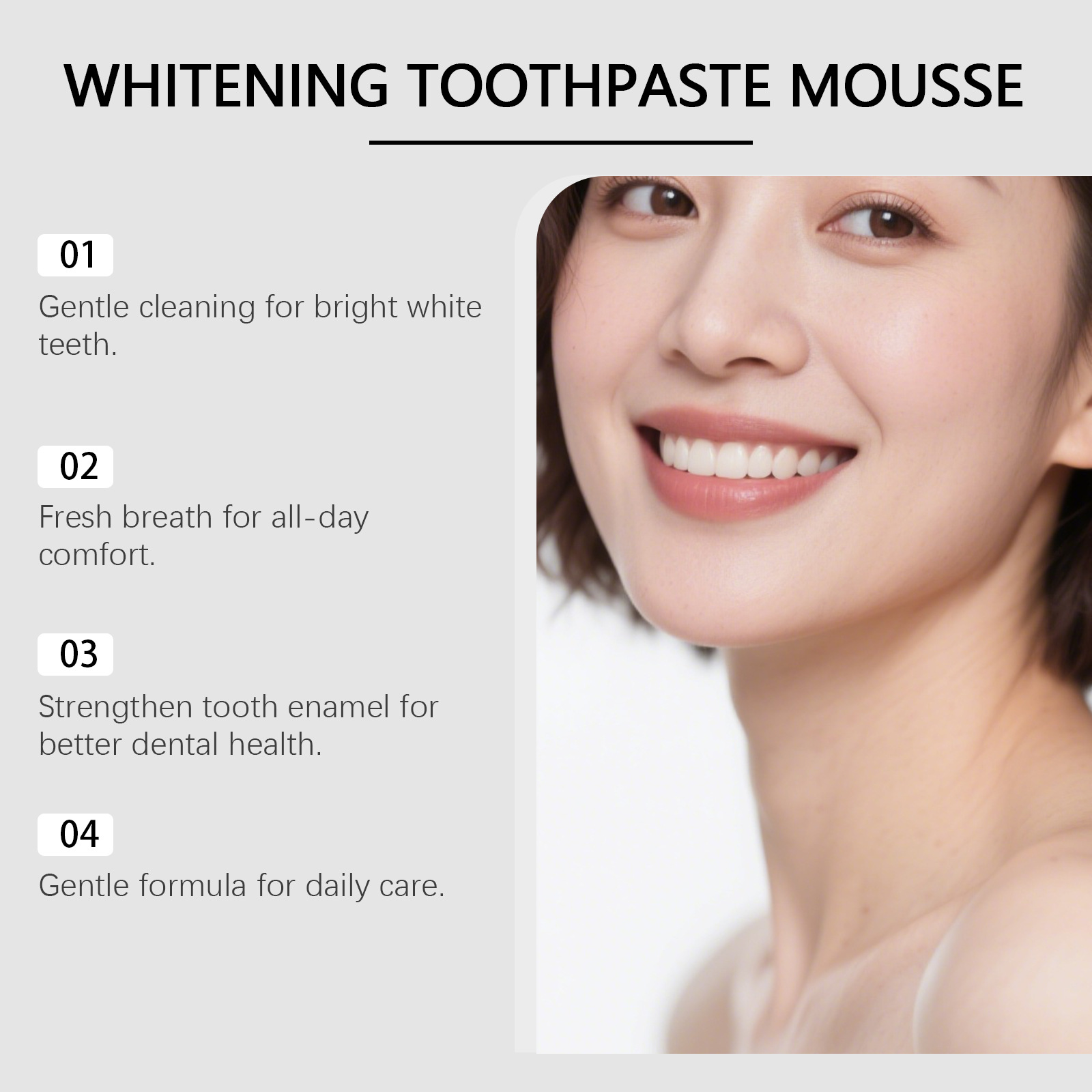 Pasta Gigi Pemutih Cerah Hydro - Teeth Whitening Foam Toothpaste ulasan dan harga
