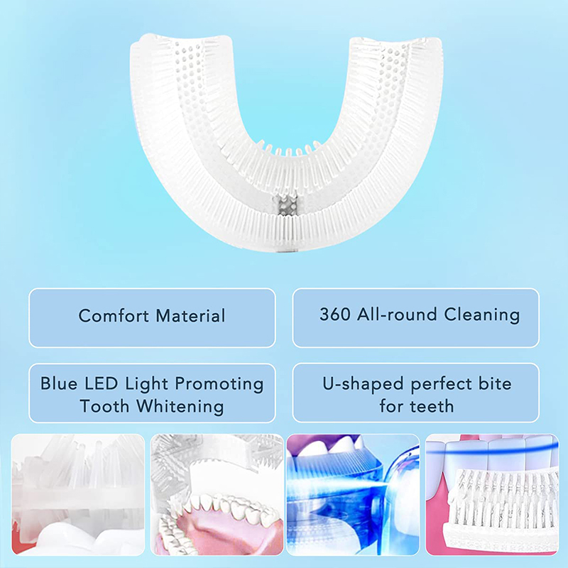 Lampu Pemutih Gigi Bentuk U Is - Teeth Whitening Levels ulasan dan harga