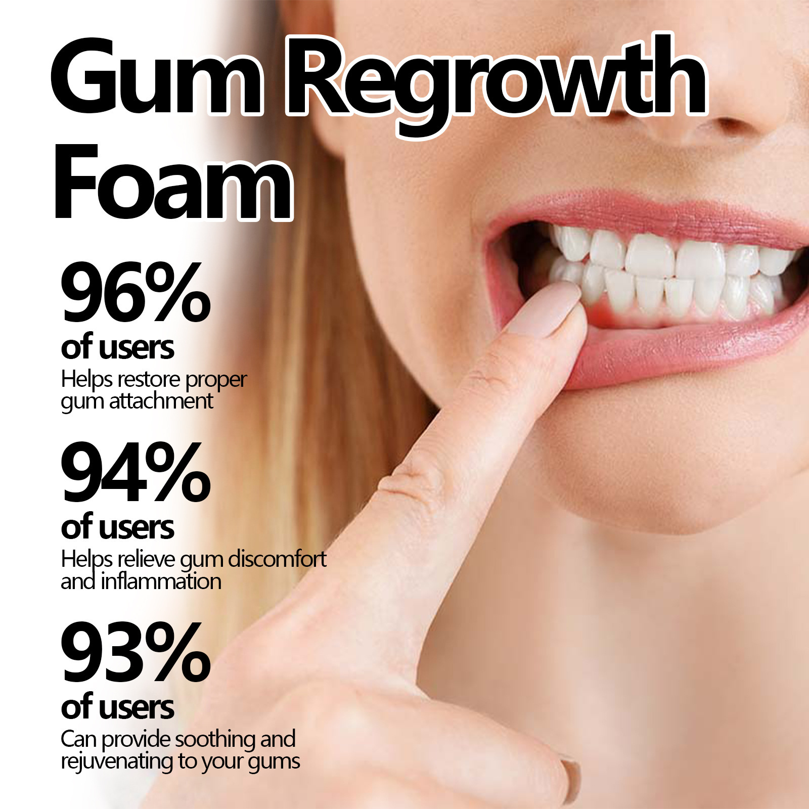 Pasta Gigi Busa Perbaikan Gusi - Teeth Whitening Foam Toothpaste ulasan dan harga