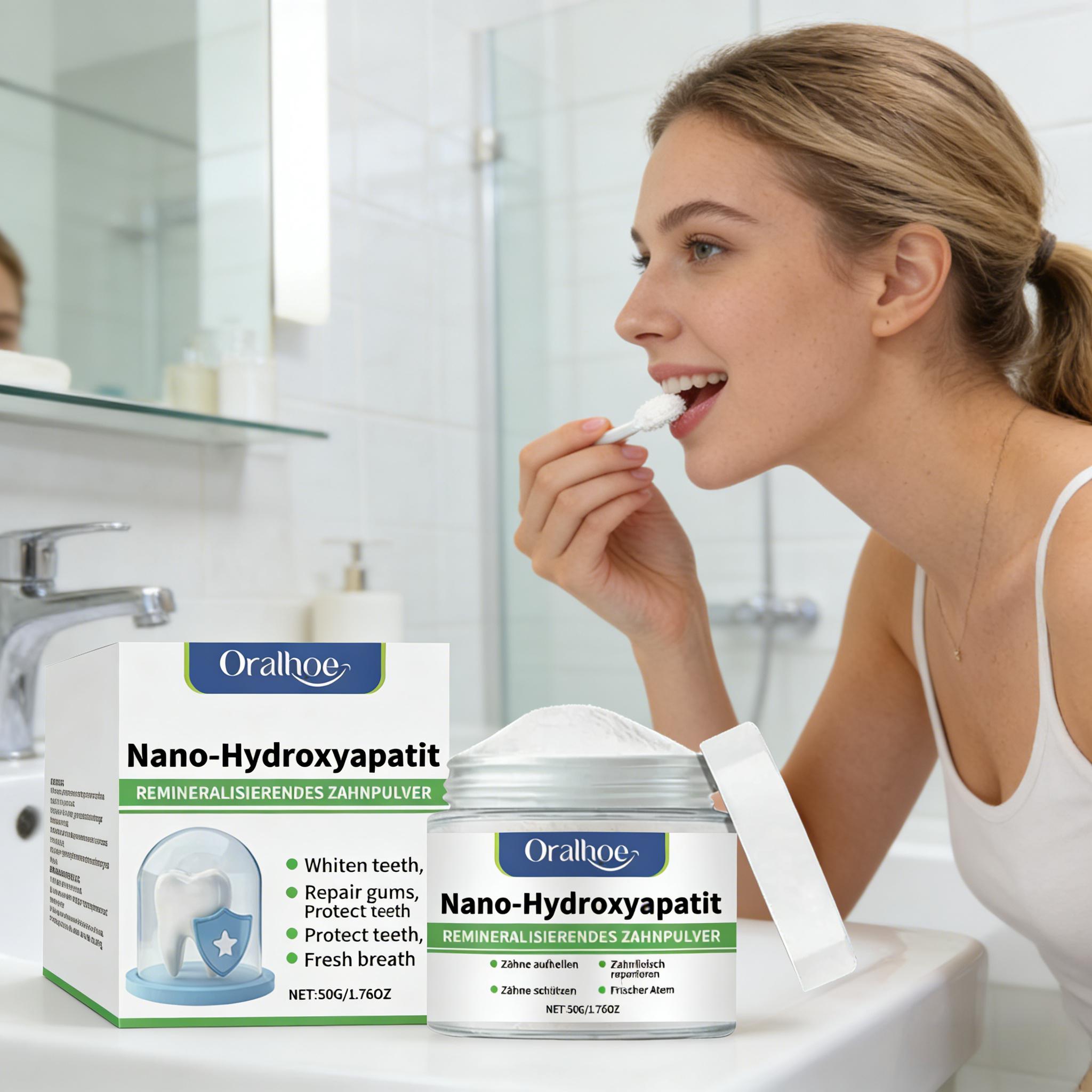 Bubuk Pemutih Gigi Oralhoe Pem - Teeth Whitening Levels ulasan dan harga