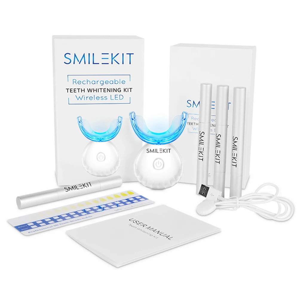 Kit pemutih gigi Mini 16 LED c - Teeth Whitening Levels ulasan dan harga