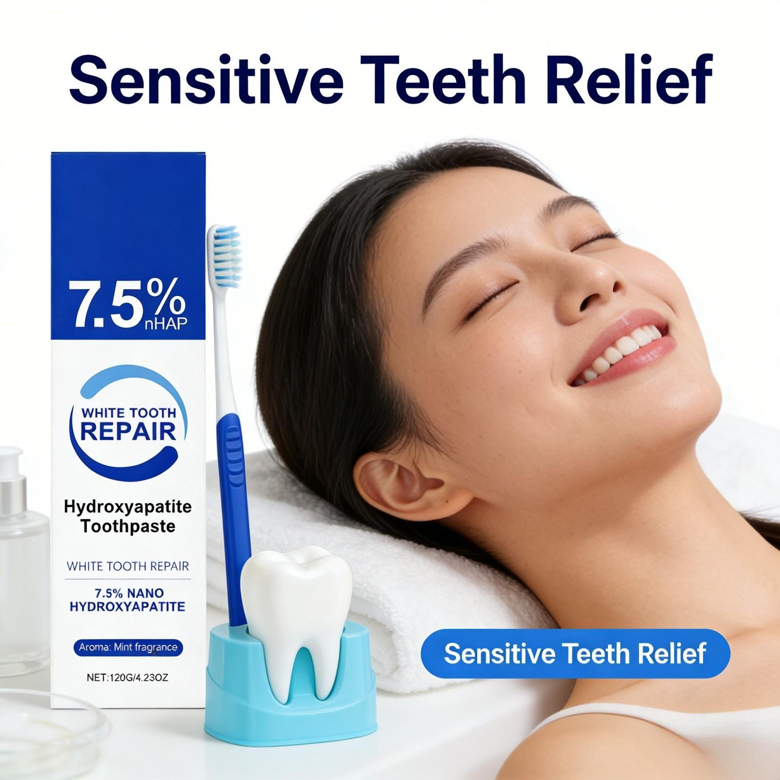 Pasta Gigi Nano Hidroksiapatit - Teeth Whitening Foam Toothpaste ulasan dan harga