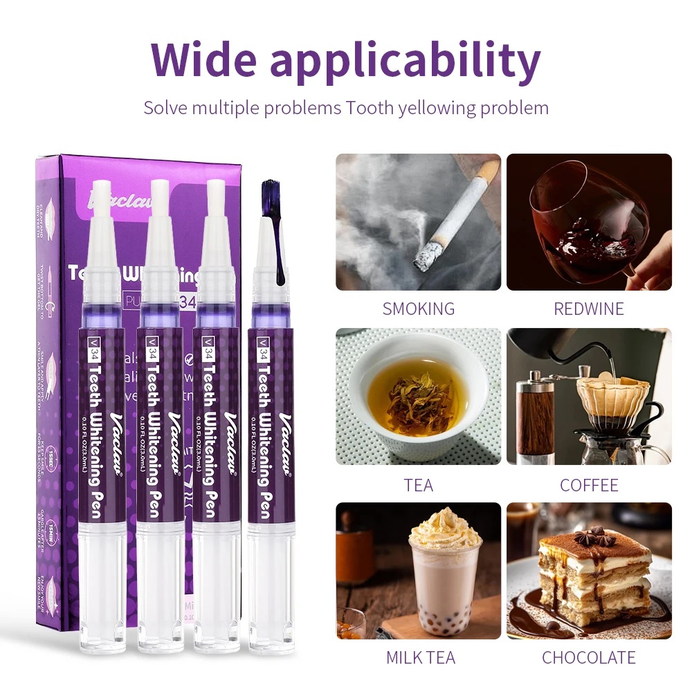 Pena Gel Pemutih Gigi Vaclav V - Teeth Whitening Levels ulasan dan harga